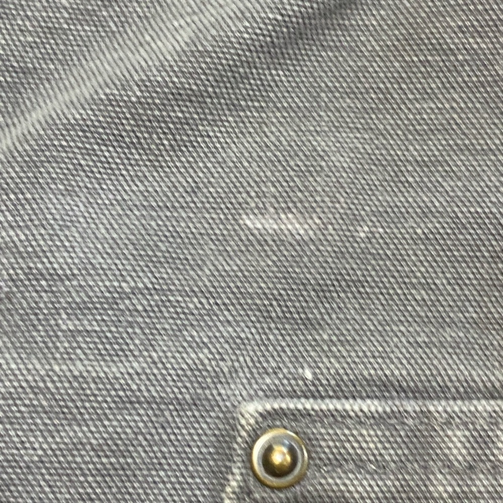 Carhartt B136 Double Knee Work Pants Gray 42x32 Distressed Workwear - Picture 7 of 16